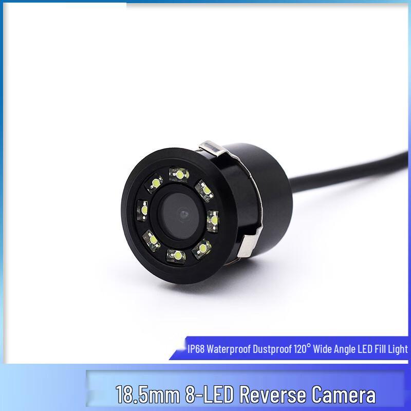 OLOMM 18.5mm HD Car Reversing Camera with LED