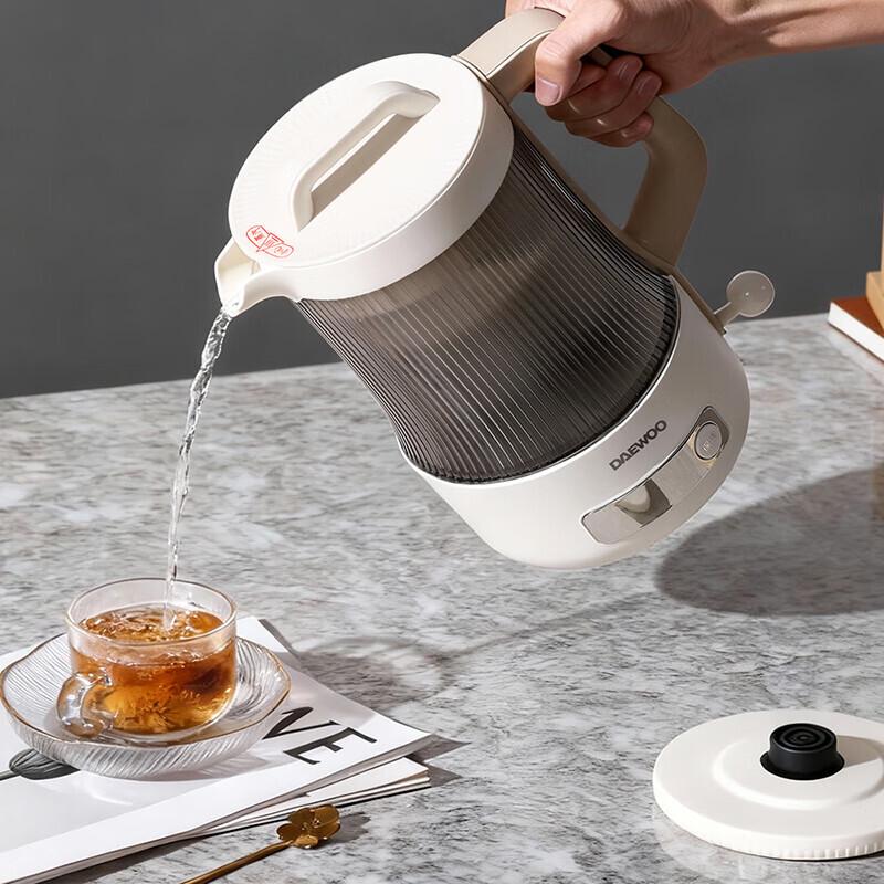 Daewoo 1.6L Double-Layer Electric Kettle CN plug (adapter included)
