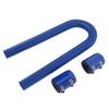 36 Inch Flexible Stainless Steel Radiator Hose Kit With Billet Clamps Universal Flex Radiator Coolant Water Hose