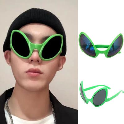 Funny Alien Glasses Party Sunglasses Rainbow Lenses ET Sunglasses Halloween Holiday Prom Party Props Supplies for Adults