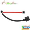 2 Stück Vorder- und Hinterradbremsbelag-Verschleißsensor Für Porsche Cayenne Basis 2005-2010 Volkswagen Touareg Basis 2005-2006 95561236530