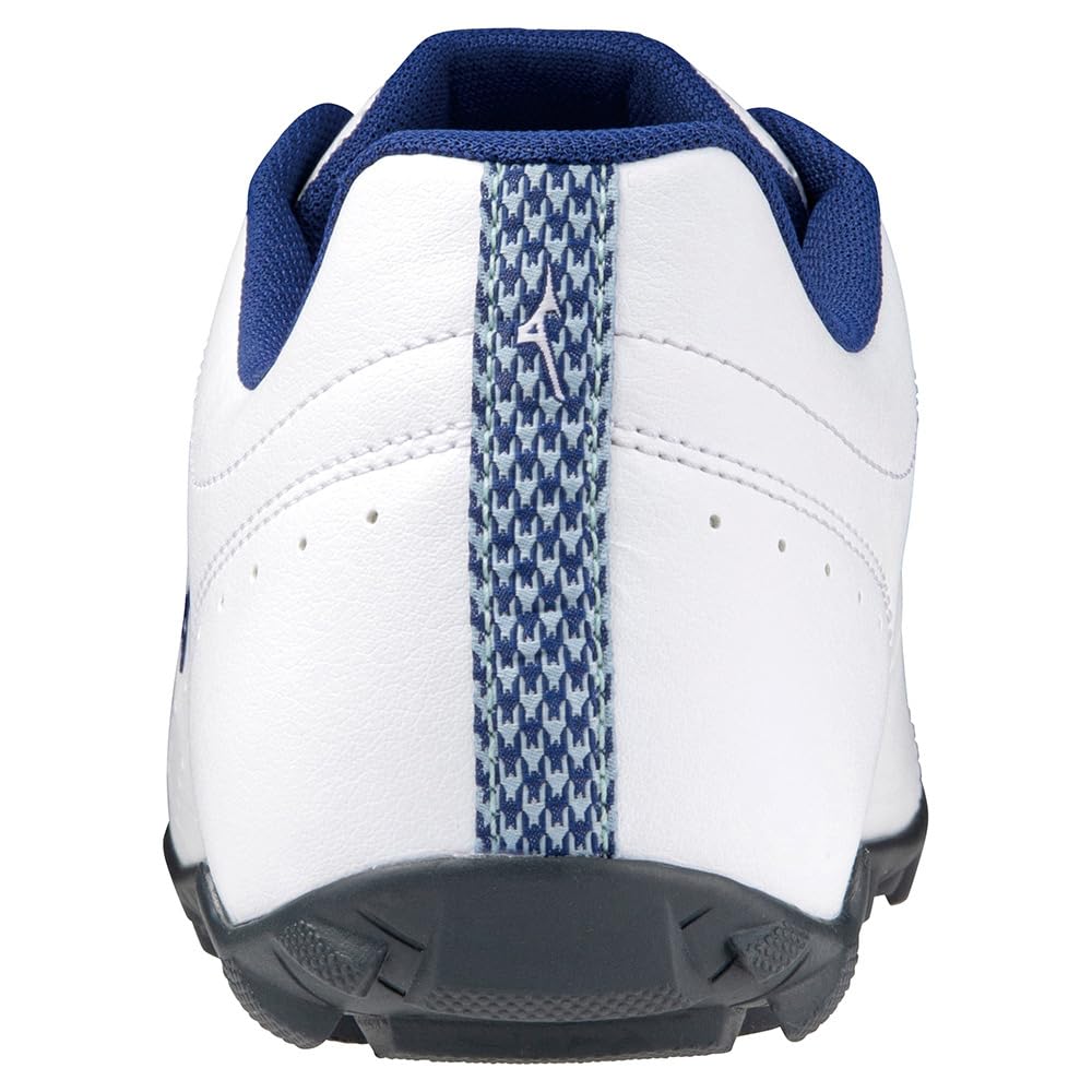 Golf Shoes Wide Style Light Waterproof Cm 4E [Mizuno] Men's White/Blue 27.0