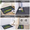 Departures And Arrivals Airport Sign Front Door Floor Entrance Mats Indoor  Kitchen Bathroom Doormat Balcony Carpet Rug