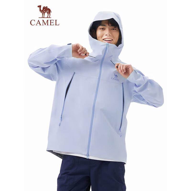 CAMEL Unisex All-Weather Hardshell Hiking Jacket