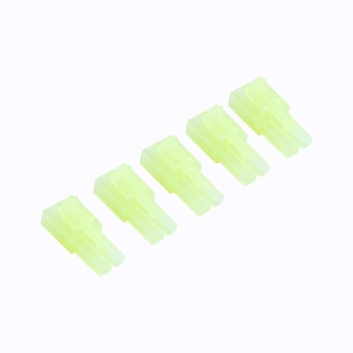 5 Pairs of Mini Tamiya Connectors, Tamiya Mini Plug Male and Female EL Connectors, Tamiya Plug Battery Tweezers Kit for Electric Guns
