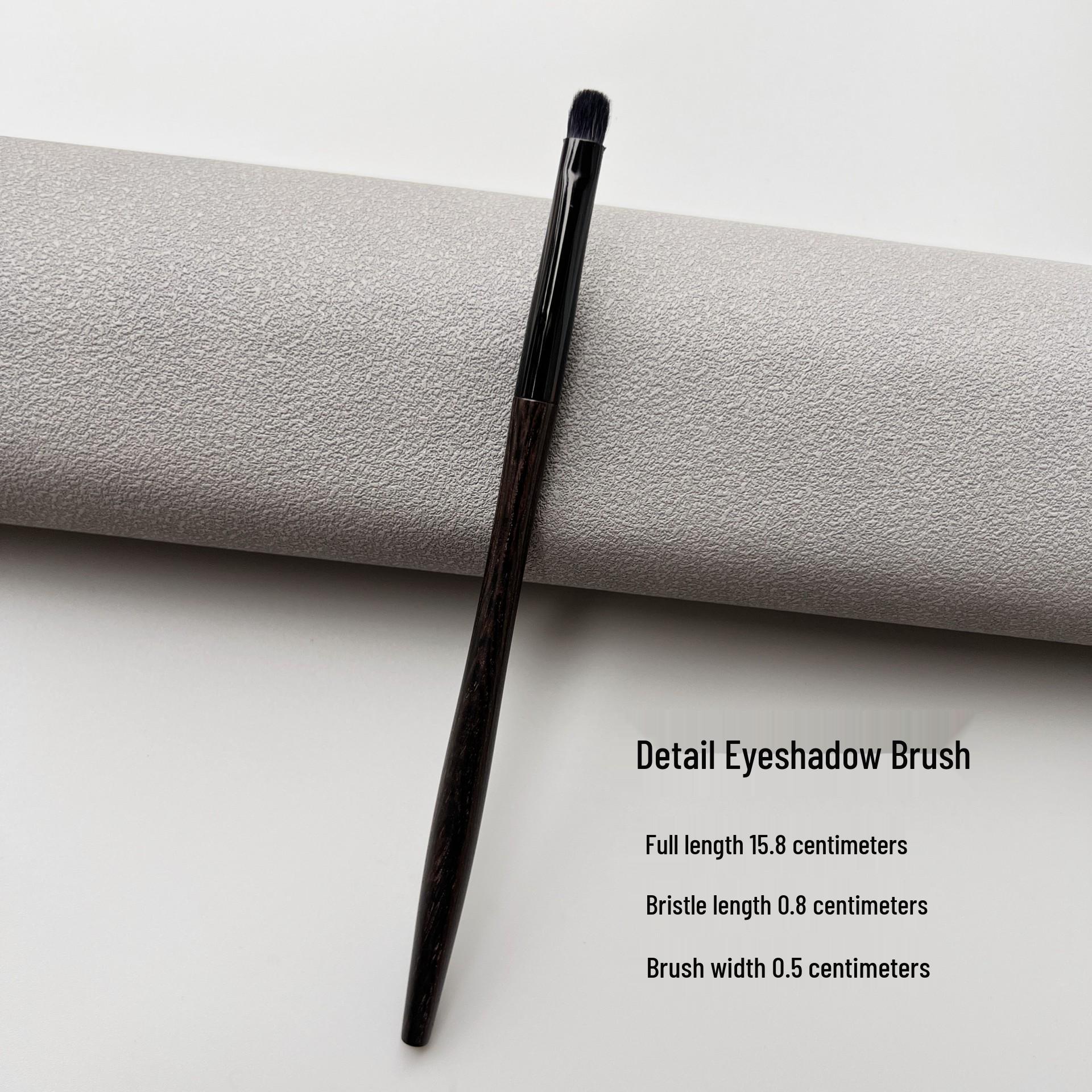 

Набор кистей для макияжа глаз из черного дерева ручной работы: Тени для век, Кисти для растушевки, нанесения и детализации