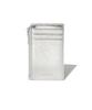 Off-White Quilted Card Wallet Short (Silver)