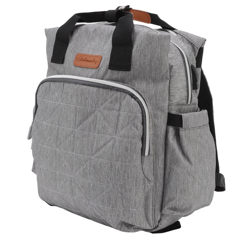 Baby Diaper Bag Multifunction Backpack 20L Large Capacity Waterproof Thermal Insulation for Mommy