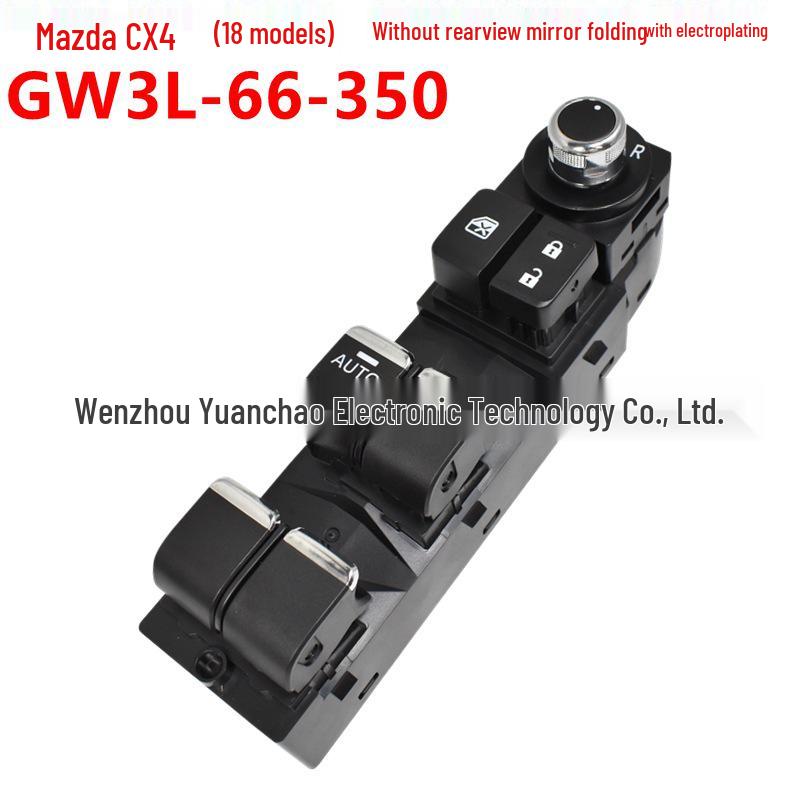 

Mazda CX4 Power Window Switch GW3L-66-350 for 2018 Model Electric