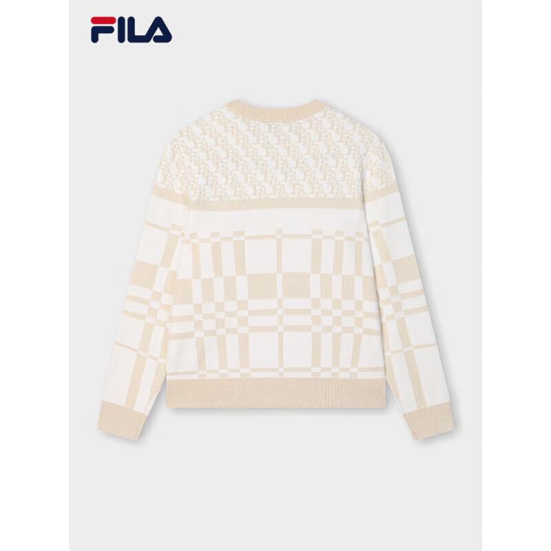 FILA Women's Plaid Knit Pullover Sweater