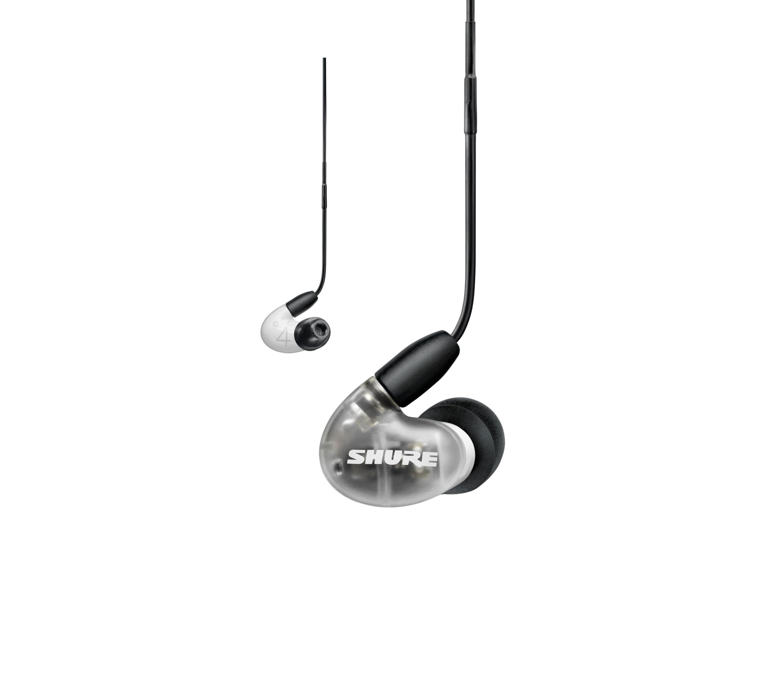 

Shure AONIC 4 Wired Earphones Microphone High Sound Isolation Detachable MMCX Cable Professional Use Music Recording Instruments Gaming Remote Work TV