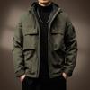 Men's High-End Retro Cotton Jacket: 2025 Autumn/Winter Outdoor & Commuting Essential