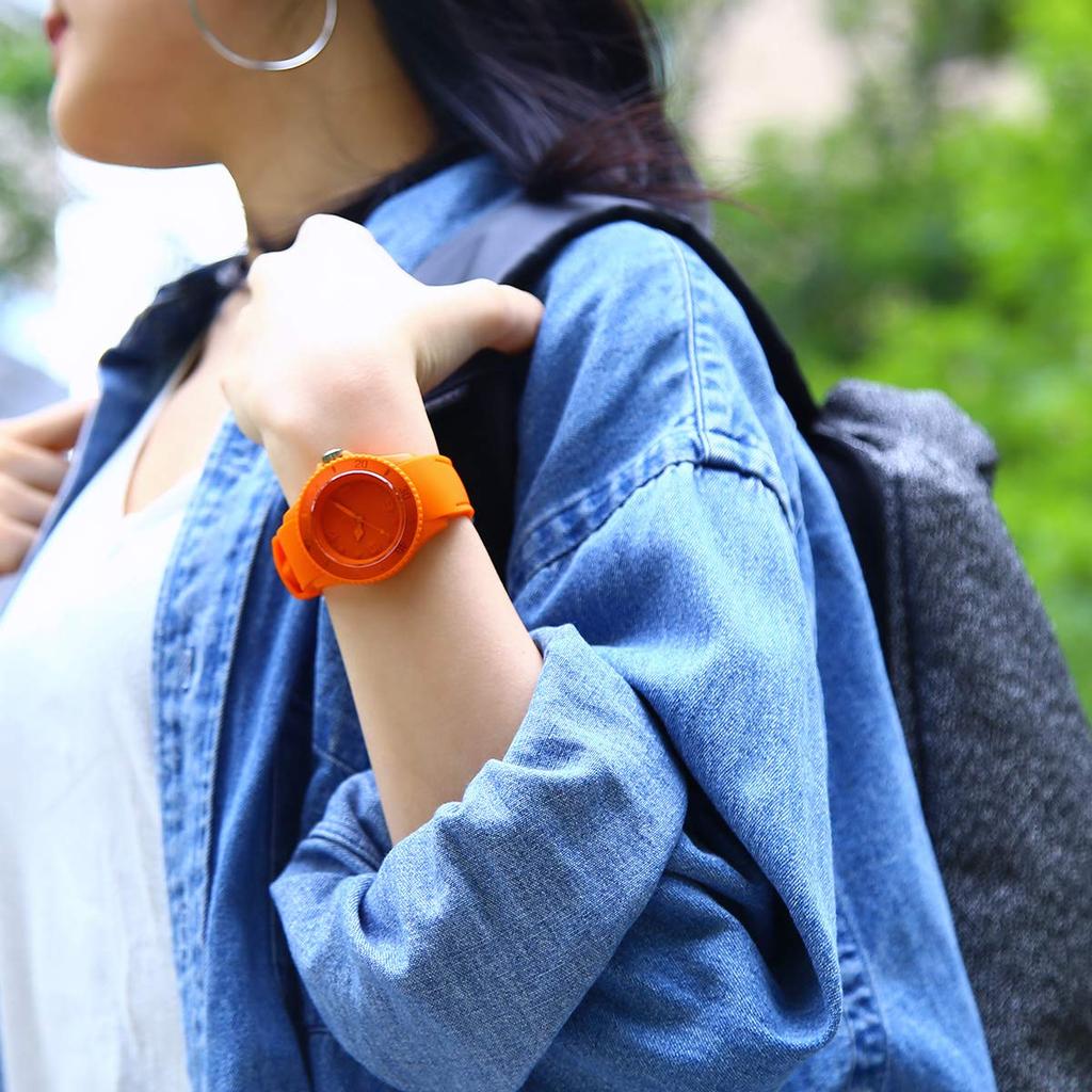 Authorized Unisex Watch 016135 Ice Unity Vermilion Medium Orange Ice-watch Men's