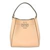 McGraw Signature Double TLogo Pebbled Leather Bucket Bag Hand Crossbody Shoulder Bag Small Women's Goan Sands 74956-927