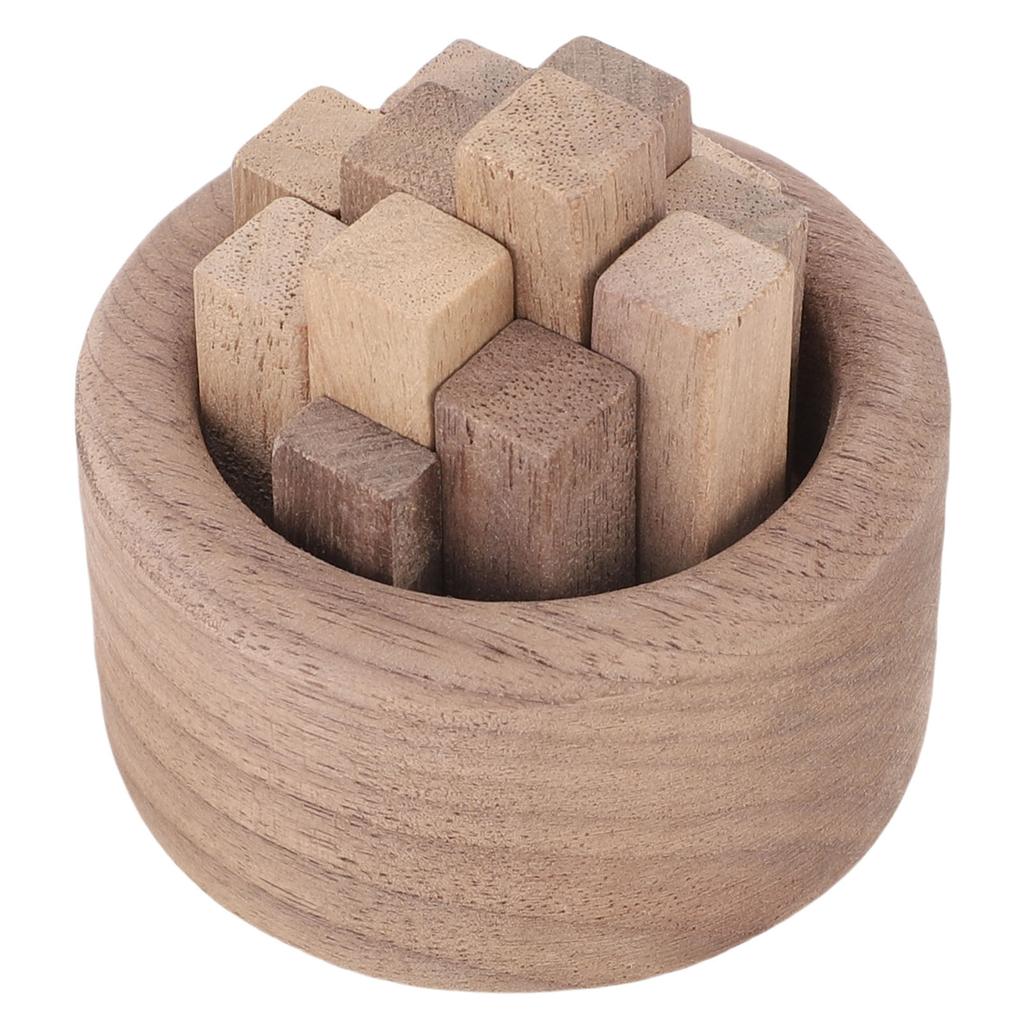 Holz Ätherischer Öl Diffusor Dekorative Holzstapelform Duftdiffusor für Auto Zimmer Büro