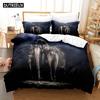 3D Ložní soupravy Slon Povlečení na přikrývku s povlakem na polštář Twin Full Queen King Ložní prádlo