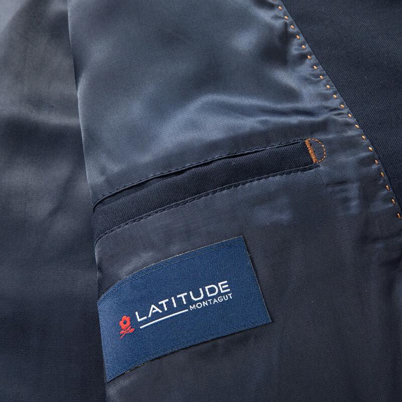 MONTAGUT Men's Business Casual Fine Wool Blend Jacket