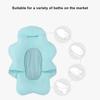 Baby Bath Seat Universal Floating Foldable Soft Comfortable Baby Bathtub Support Mat for Baby Shower