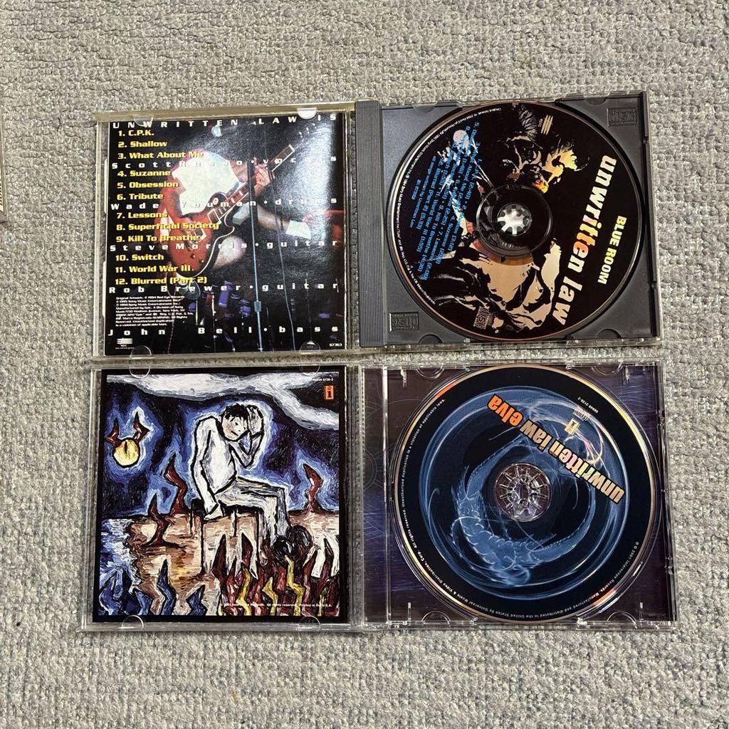 [USED] Unwritten Law 2 album set punk