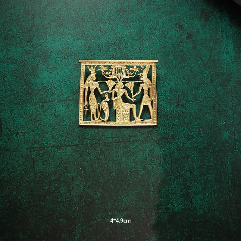 Креативная барочная ретро дворцовая египетская маска фараона брошь мужчины женщины вечеринка аксессуары для одежды броши праздничный подарок