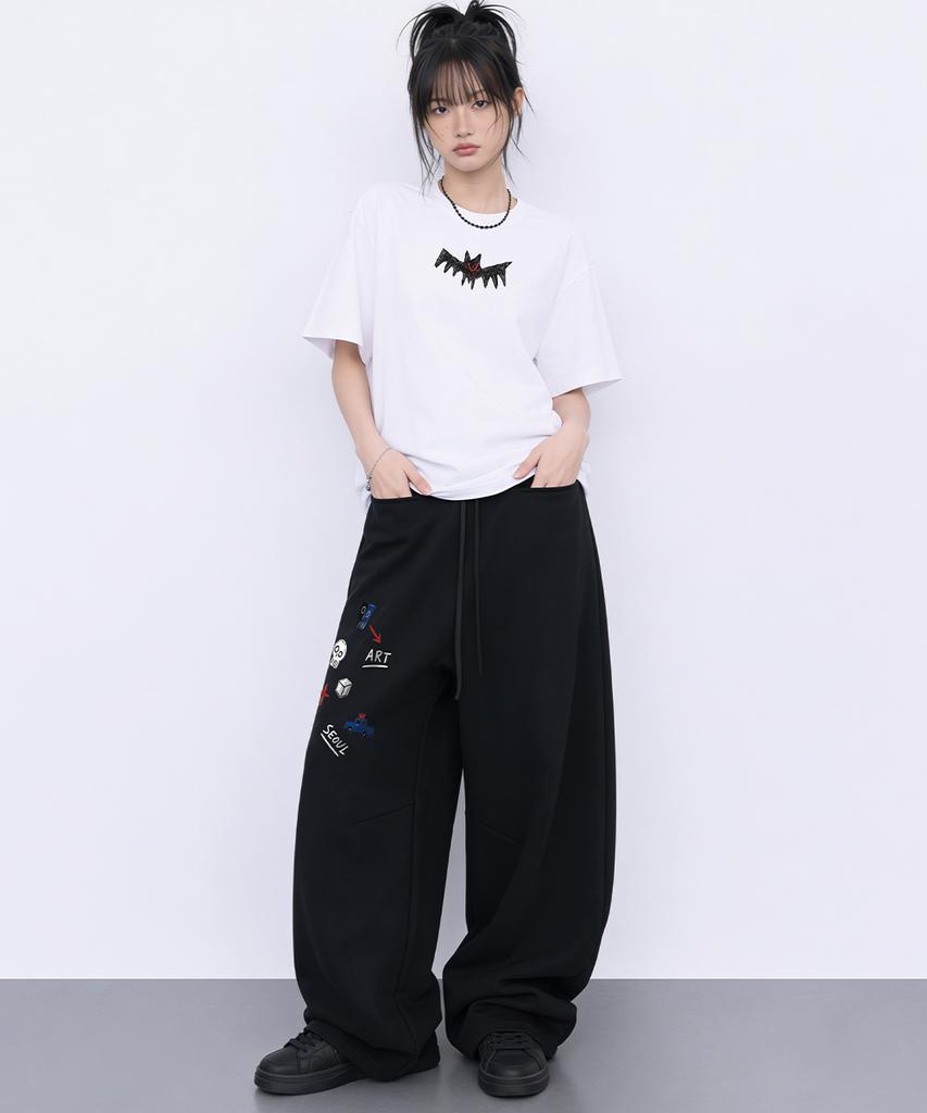 ARTISTWEAR [Atw] Little Chaos Line Wide Pants - 2 Colors