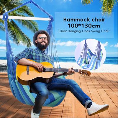 Outdoor Garden Bedroom Camping Rope Bed Fabric Garden Hanging Chair Hammock Swings Hammock Chair Hanging Hammock Swing Seat