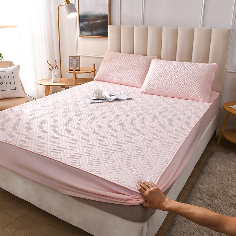 

Встроенный лист: Цельный кусок сэндвича из чистого хлопка, защитный чехол Simmons, утолщенный нескользящий наматрасник, универсальное съемное покрывало 90x200cm