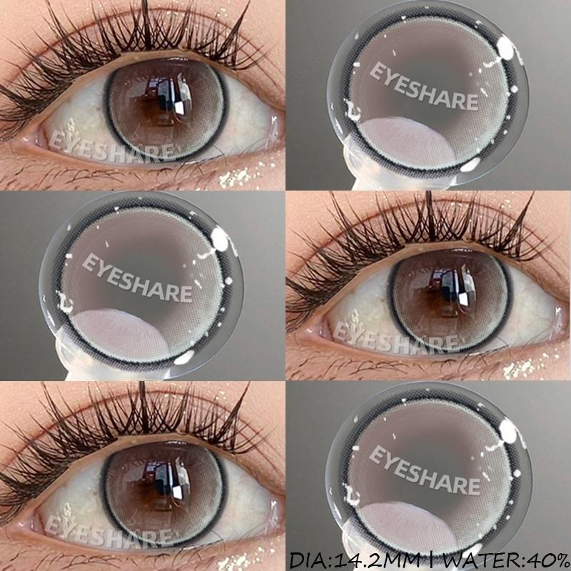2Pcs Colored Contact Lenses for Eyes Cosplay Red Eye Lens Purple Anime Lenses Halloween Beauty Cosmetic for Eyes Yearly