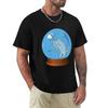 Unicorn Cat Snow Globe TShirt Outdoor Activity Sports TShirt