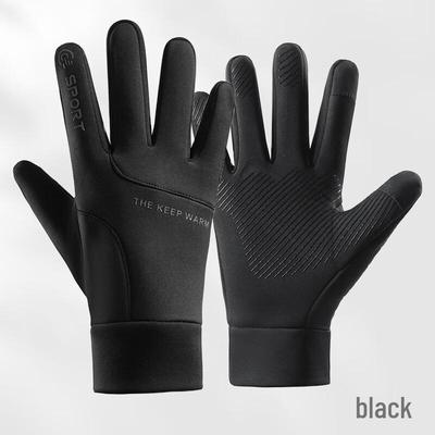 Ankerui Unisex Winter Wasserdicht Touchscreen Fahrradhandschuhe