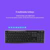 Logitech K270 Full-Size Wireless Multimedia Keyboard