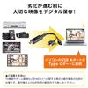 Sanwa Direct USB Video Capture, Video Tape Digitization, Windows/Mac Compatible, MiniDV Dubbing, with Type-C Adapter, 400-MEDI039
