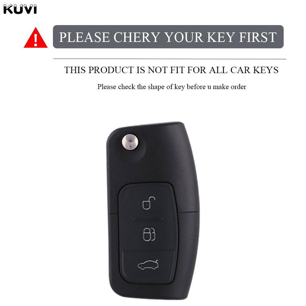 New 6D Plating Tpu Car Remote Key Cover Case For Ford Fiesta Focus 2 Ecosport Kuga Escape Falcon B-Max C-Max Eco Sport Galaxy