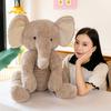 Adorable Grey Elephant Plush Toy Soft Cartoon Animal Stuffed Doll Perfect Gift For Kids
