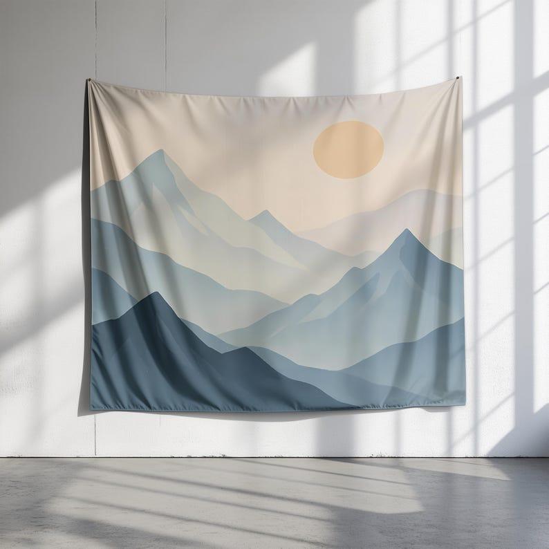 Moonlight Forest tapestry 75x100 чёрный