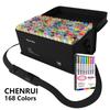 ChenRui Dual-Tip Watercolor Marker Pen Set for Students and Children