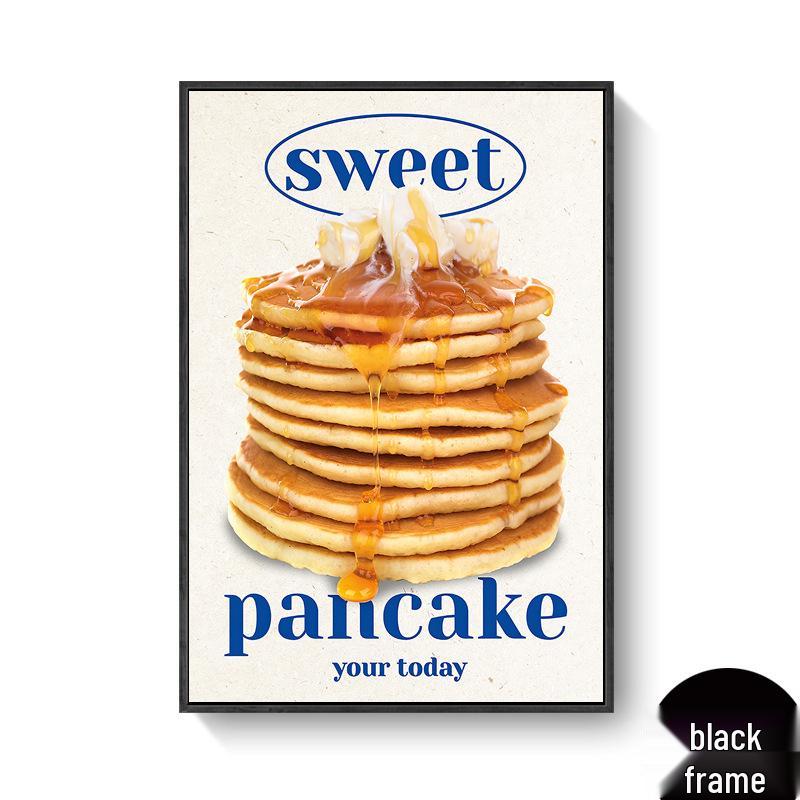 Ins Style Bread & Dessert Baking Studio Canvas Wall Art - Kitchen & Dining Room Decor (Frameless/Inner Frame)