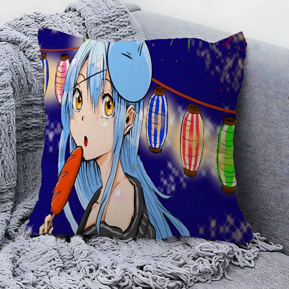 

That Time I Got Reincarnated As A Slime Anime Personalized picture text home decorative pillows Household Gifts xcm 30x30 cm