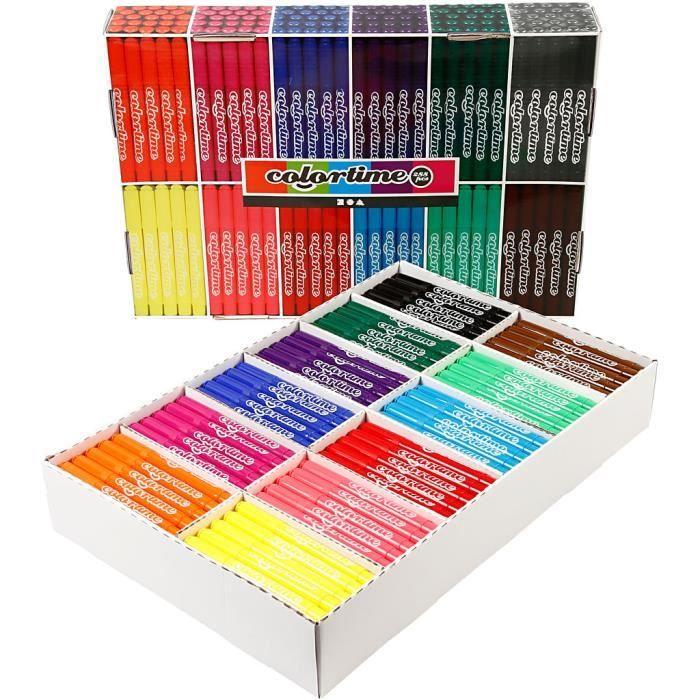 Water-based Markers In Beautiful, High-coverage Colors. Dries Quickly. Ventilated Caps. Ref 37345