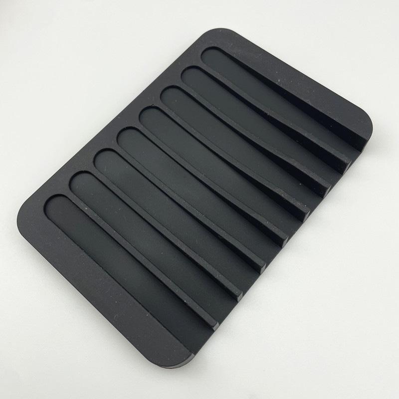 Rutschfester Seifenhalter und Abtropfmatte aus Silikon für Badezimmerarmatur