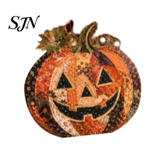 Unique Festive Home Decor Christmas DIY Patchwork Kit, Halloween Witch Hat Sewing Xmas Handmade Holiday Decoration Craft Animal Fabric Kit for
