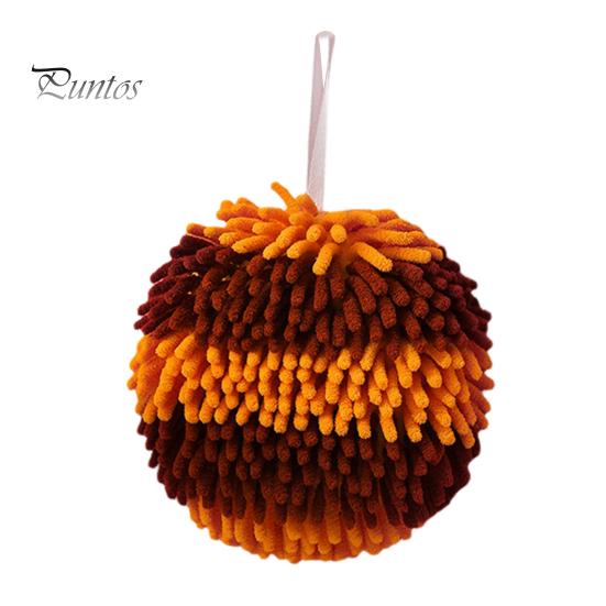 

Полотенце для рук с подвесным шнурком, хорошо впитывающее воду, быстросохнущее, из сверхтонкого волокна, с утолщенным цветным блоком, многоразовое чистящее средство для кухни и ванной комнаты коричневый