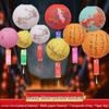 Chinese New Year Fu Character Paper Lantern - Spring Festival Atmosphere Decoration with Ancient Style Pendant