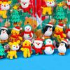 Cute Christmas Assembled Eraser Creative Christmas Gift Stationery Christmas Decoration  Student