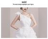 2024 One-Shoulder Bow Slimming Mini Dress