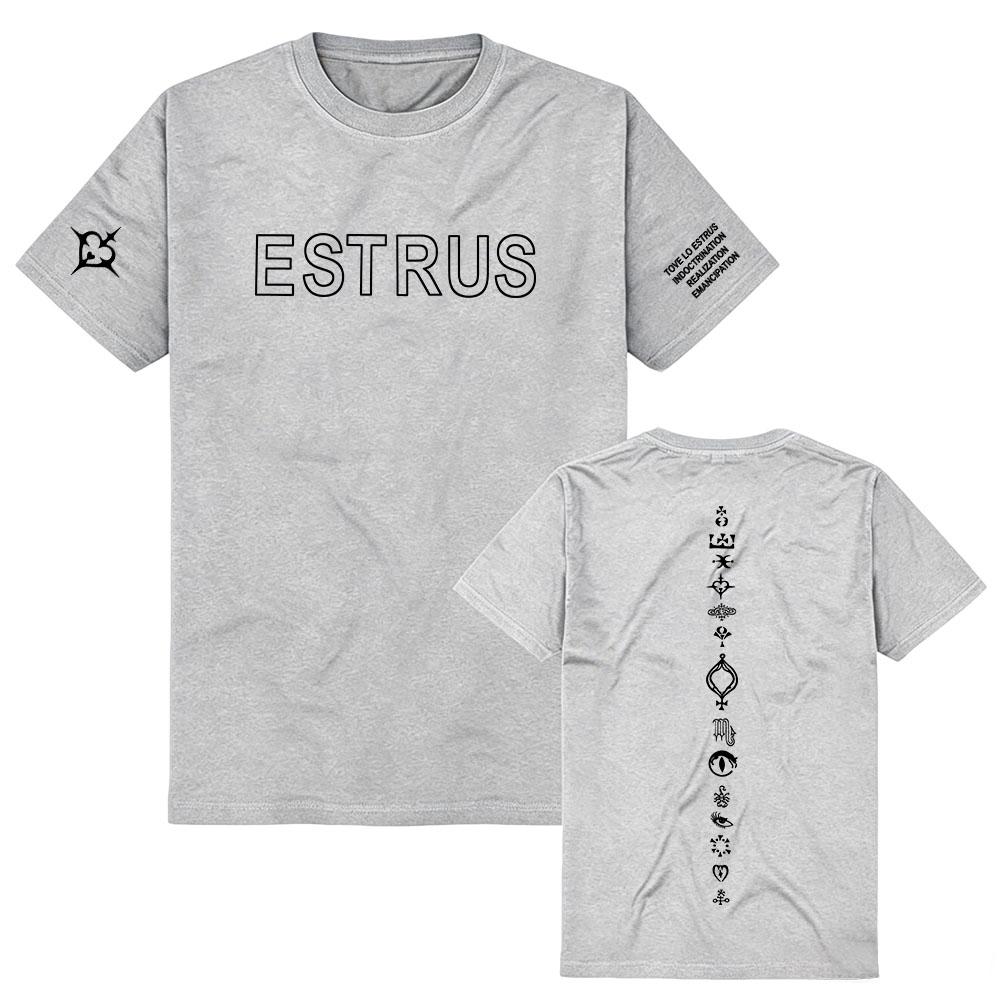 Tove Lo ESTRUS Album Tee Unisex Streetwear Summer Short Sleeve Men/Women T-shirt Fashion Loose Graphic Print Tshirt Merch Female