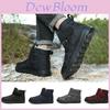 Mens Snow Boots Fur Lined Warm Winter Boots For Outdoor Hiking Waterproof Comfort