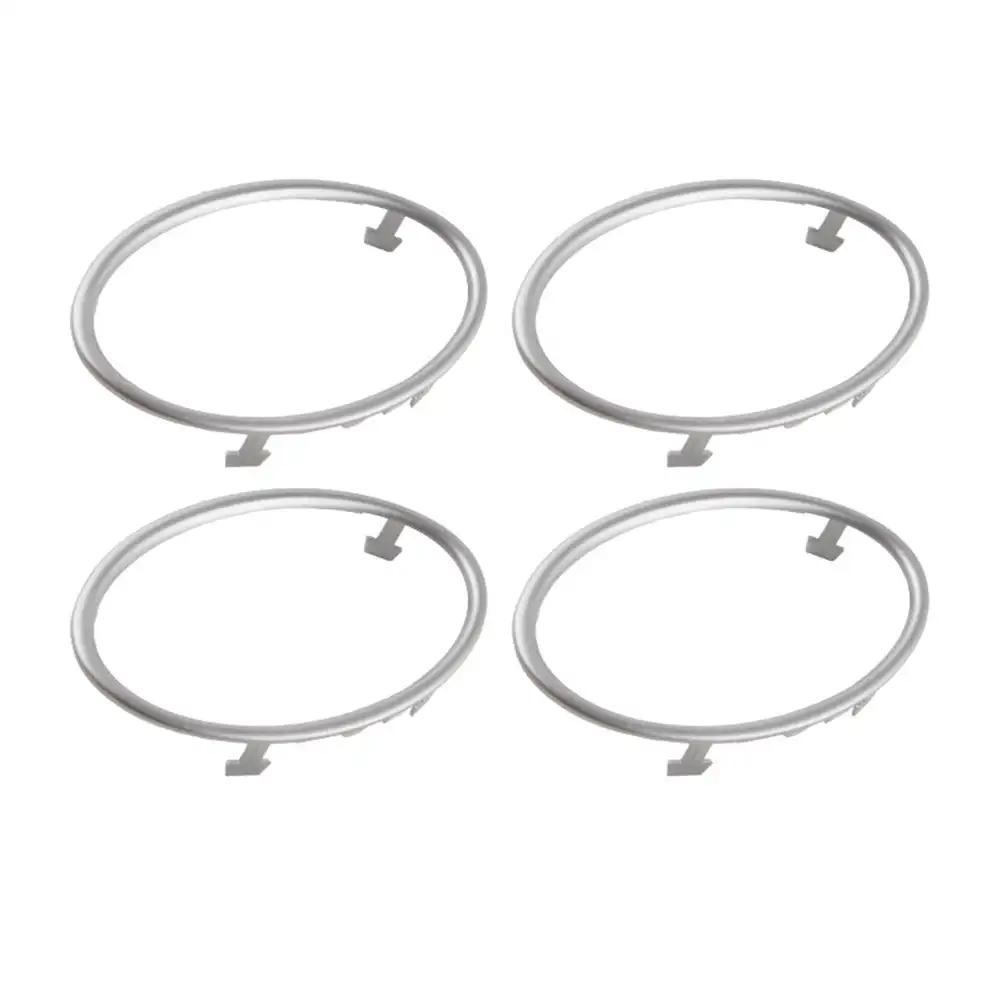 1PC/4Pcs Car Air Conditioning Trim Outlet Decoration Circle Ring Sticker For Ford Focus 2 MK2 2005-2013 Auto Accessories