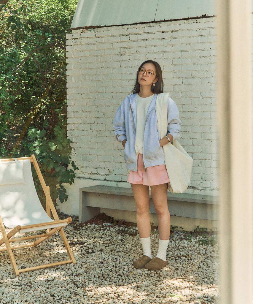 Iuteu Satin Banding Shorts/Pink