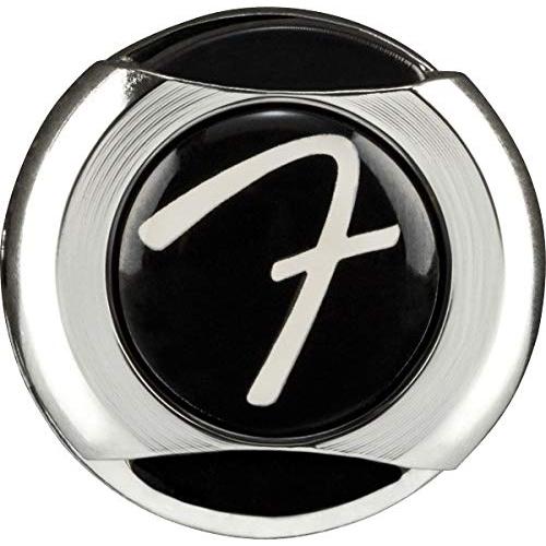 Fender Infinity Chrome Strap Locks Secure Guitar Strap Pins for Electric & Acoustic Guitars
